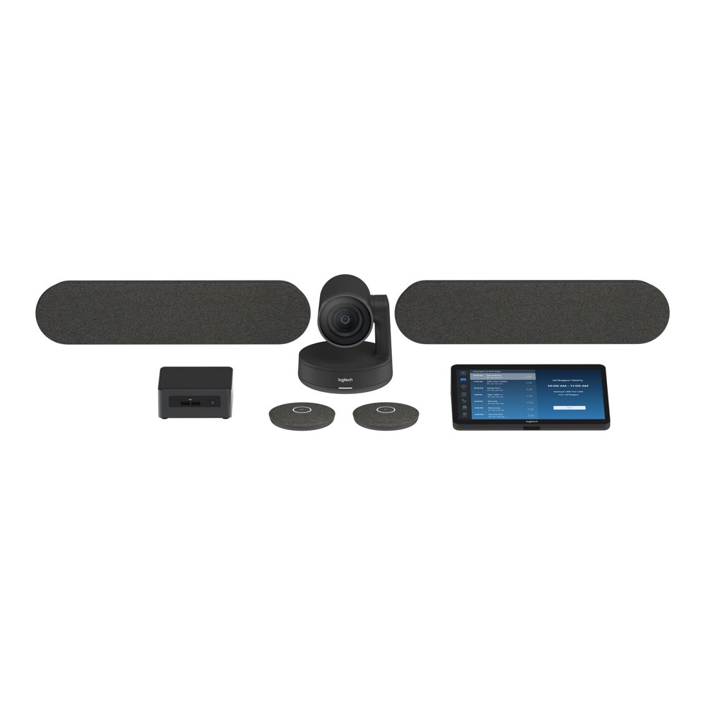Logitech Tap for Zoom Large Rooms Video conferencing kit with Intel NUC (minimum