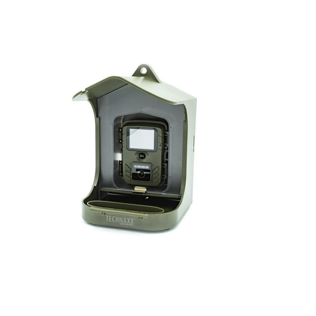 Technaxx TX-165 Full HD Birdcam Battery Operated Camera with Bird Feeder - Green