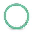 thumbnail image 2 of Silicone Mint Green 5.7mm Domed Band Size 9 Ring for Women and Men - .8 Grams, 2 of 2