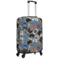 thumbnail image 2 of zigao ONLY COVER, NOT INCLUDING THE SUITCASE Travel Luggage Cover Video Game Controller Suitcase Protector Washable Baggage Covers S(for 18-21 inch luggage), 2 of 6