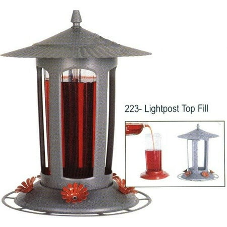 Perky Pet Lightpost Top Fill Hummingbird Feeder