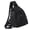 Black, variant on Convertible Anti Theft Shoulder Bag Ergonomic Backpack with Adjustable Strap For Hiking Cycling And City Exploration