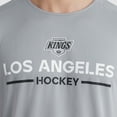 thumbnail image 4 of Men's Fanatics Gray Los Angeles Kings Authentic Pro Rink Tech T-Shirt, 4 of 4