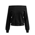 thumbnail image 6 of Dpjklzsn Women's Off Shoulder Long Sleeve Active Top, Easy Fit Athletic Shirt for Workout, Yoga and Casual Wear, 6 of 6