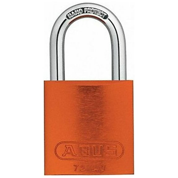 Abus Lockout Padlock,KA,Orange,1-1/2"H,PK3 72 /40 KAx3 Orange