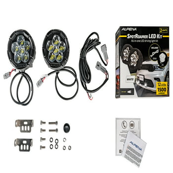 Alpena SpotRoamer 12-24V LED Spotlights Kit, Model 77712, Universal Fit for Vehicles