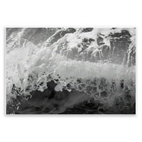 Stupell Industries Pacific Ocean Splash Landscape Photography Unframed Art Print Wall Art, 15 x 10