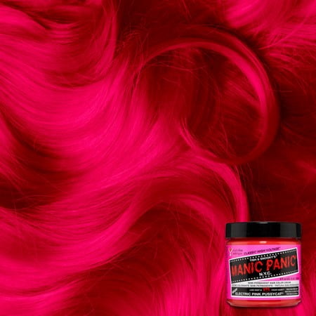 ELECTRIC PINK PUSSYCAT  CLASSIC HIGH VOLTAGE HAIR DYE COLOR