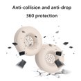 thumbnail image 3 of Cubierta protectora la oreja Pads Protector caja silicona impermeable anti-Rastrillo para el ritmos solos 4 inalámbricos, 3 of 9