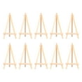 thumbnail image 1 of Soporte para lienzo, 10 piezas, soporte para lienzo de 6,1 pulgadas, mini caballete para artistas, suministros para pintar, eficiencia óptima, 1 of 12