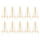 thumbnail image 1 of Soporte para lienzo, 10 piezas, soporte para lienzo de 6,1 pulgadas, mini caballete para artistas, suministros para pintar, eficiencia óptima, 1 of 12