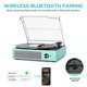 thumbnail image 3 of Tocadiscos cotsoco para vinilo Bluetooth de 3 velocidades, tamaño 3, 3 of 7
