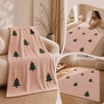 thumbnail image 6 of Neoargh 1 Pack Christmas Flannel Blanket Throw, Soft Plush Cozy Blankets for Couch Sofa Bed Lounging, Xmas Gifts, 27"x39", 6 of 6