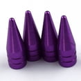 thumbnail image 1 of Scienceny Vástago de válvula trasero izquierdo aleación de aluminio diseño Simple a prueba de polvo accesorios de bicicleta tapas de neumáticos Herramientas y ferretería Violeta Scienceny TO008943-06, 1 of 6