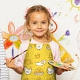 thumbnail image 3 of Funny Kids Aprons for Girls Boys Sweet Food Toddler Aprons for Cooking Baking Painting Crafting Art Gardening Little Helper Children Aprons with Adjustable Strap and Pockets, 3 of 6