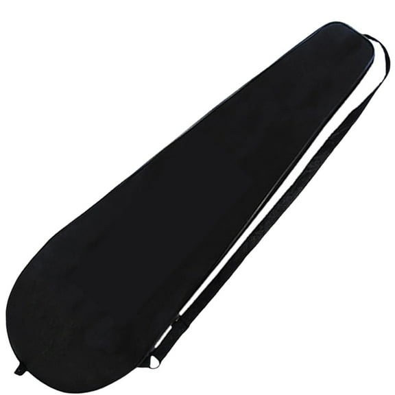 Universal Badminton Tennis Racquet Cover with Durable EVA Foam Padding Lightweight Absorbing Sleeve and Secure Zipper Closure