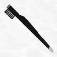 thumbnail image 7 of Unique Bargains Portable 2 in1 Eyebrow Shaping Tool Black Stainless Steel Eyebrow Clip Eyebrow Brush for Women, 7 of 7