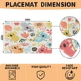 thumbnail image 5 of Koala Summer Placemats for Dining Table 12 x 18 Inch Cute Animal Kitchen Fabric Placemat Holiday Rustic Vintage Washable Table Mats Set of 4, 5 of 5