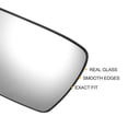 thumbnail image 4 of Reemplazo de vidrio del espejo retrovisor calefaccionado blanco con respaldo para Jeep Grand Cherokee, 1 pieza, par izquierdo y derecho, 4 of 6