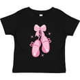 thumbnail image 3 of Inktastic Ballerina Pink Ballet Slippers Girls Toddler T-Shirt, 3 of 5