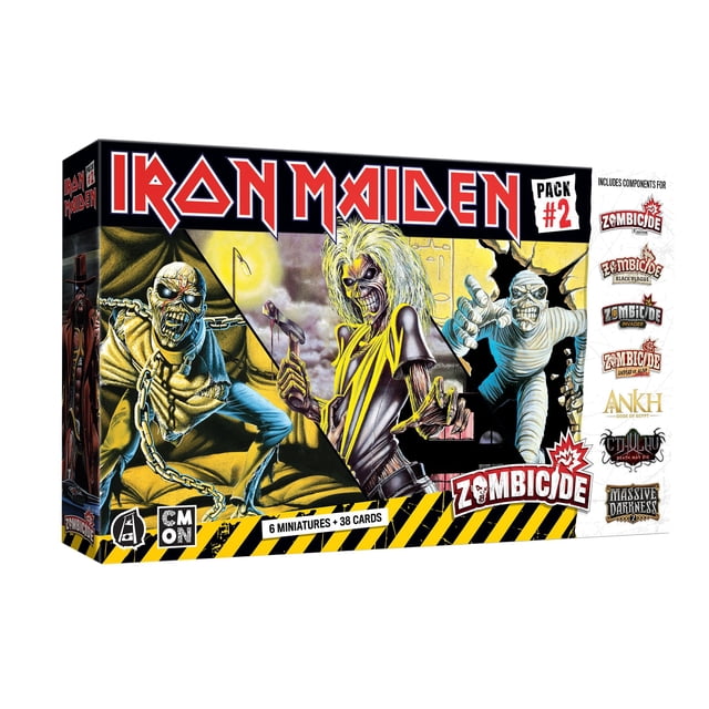 Paquete de personajes Zombicide Iron Maiden Eddie CMON