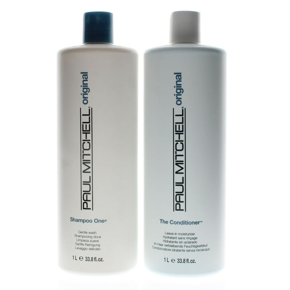 Paul Mitchell Original Shampoo One & The Conditioner 1 Liter/33.80z DUO