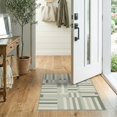 thumbnail image 2 of ODIKA Sage Geometric Throw Featuring Decorative Balance Entryway Abstract for Hallway, Study Room, Playroom, Non-Slip Low Profile, 2 of 7