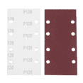 thumbnail image 5 of 100 Pcs Sanding Pads,Sanding Paper Hook and Loop Sand Sheet 93x185mm Punched 8 Holes Grits 40/60/80/120, 5 of 5