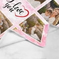 thumbnail image 5 of Gifts for Couple Customized Blankets with Photos for Couple Personalized Blanket with Picture Custom Blanket with Photo Collage Valentines Day Gifts for Wife Husband Girlfriend Boyfriend, 5 of 5