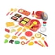 thumbnail image 4 of Juego de cocina para niños pequeños, juguetes de cocina, utensilios de cocina de simulación, educación preescolar rojo, 4 of 9