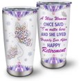 thumbnail image 1 of Regalos de jubilación para mujeres, Vaso de 590 ml "Una mujer sabia dijo una vez", Regalos de jubilación para mujeres, Los mejores regalos de jubilación para mujeres, Ideas para regalos de, 1 of 6