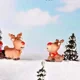 thumbnail image 4 of Adornos en miniatura para jardín, bonsáis, manualidades y decoración para Navidad, muñeco de nieve, trineo, ciervo, coche, 4 of 5