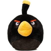 Angry Birds Bomb Black Bird Plush 8" Character Doll Soft Pillow Toy Mighty Mojo