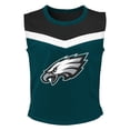 thumbnail image 2 of Girls Preschool Green Philadelphia Eagles Spirit Cheerleader Two-Piece Set with Bloomers, 2 of 4