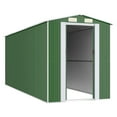 thumbnail image 3 of vidaXL Storage Shed Outdoor Storage Shed for Backyard Patio Galvanized Steel, 3 of 7
