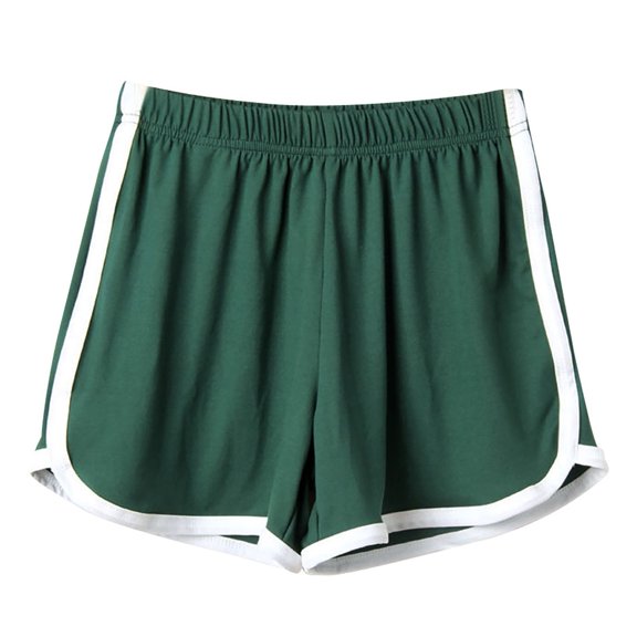 PMVFHDE Running Shorts For Women Beach Sport Fashion Lady Summer Breathable Three Quarter Pants Army Green,XL