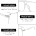 thumbnail image 3 of Double-beam blue light blocking glasses for screens, ultraviolet eye fatigue (computer TV PC), 3 of 5