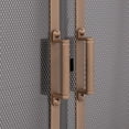 thumbnail image 3 of Pleasant Hearth Aerin Collection Fireplace Glass Door, Burnished Bronze, Large, 3 of 6