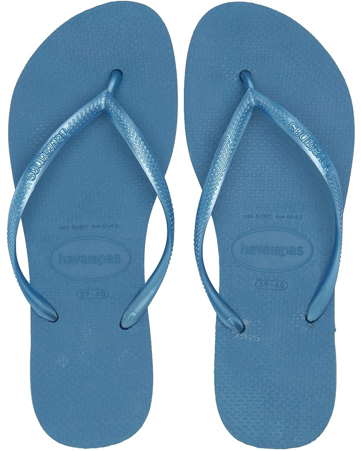 zwaarlijvigheid Algebra Vermelding Havaianas Womens Flip Flop Sandals, Blueblue, 3/4 UK (37/38 EU, Azule,  Size: 7-8 - Walmart.com