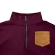 thumbnail image 5 of pstuiky camisas de manga larga para hombre, Sudadera con capucha informal de manga larga con cuello alto y media cremallera para hombre, color sólido, transpirable Tops casuales para hombres xxl, 5 of 7