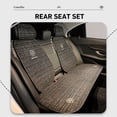 thumbnail image 5 of Funda protectora universal para asiento de coche, de algodón y lino, para parte delantera y trasera, accesorios para interior de coche, para SUV, furgonetas y camiones, 5 of 5