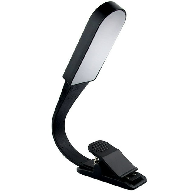 USB Rechargeable Reading Sensing LED Light Flexible Clip On Book Light Night