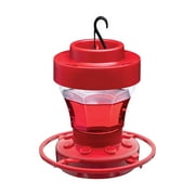 Outdoor Hummingbird Feeder First Nature Bee Proof Hummingbird Feeder-built-in Ant Shield-round Perch-wide Mouth