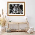 thumbnail image 3 of Stephen Chambers 24x19 Gold Ornate Wood Framed With Double Matting Wall Art Titled - Jaguar D Type 2, 3 of 6