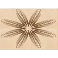 thumbnail image 1 of Ahgly Company Indoor Rectangle Patterned Bronze Brown Area Rugs, 7' x 10', 1 of 6