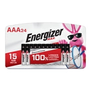 Energizer MAX AAA Batteries (24 Pack), Triple A Alkaline Batteries