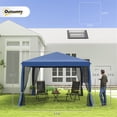 thumbnail image 5 of CHEERFUN 3x3M Pop Up Canopy Party Tent with Mesh Sidewalls, Outdoor Waterproof Gazebo, 5 of 7