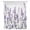 Lavender Purple Light Purple White, variant on Purple Lavender Sheer Curtains 96 Inches Long, Spring Botanical Garden Florals Motifs Light Filering Curtains, Privacy Drapes Simi Floor to Veiling Curtain for Living Room Bedroom Window Treatment