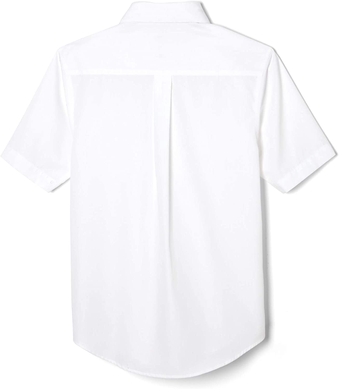 French Toast Husky Boys School Uniform Short Sleeve Classic Button-Up Dress Shirt, Sizes 10-20