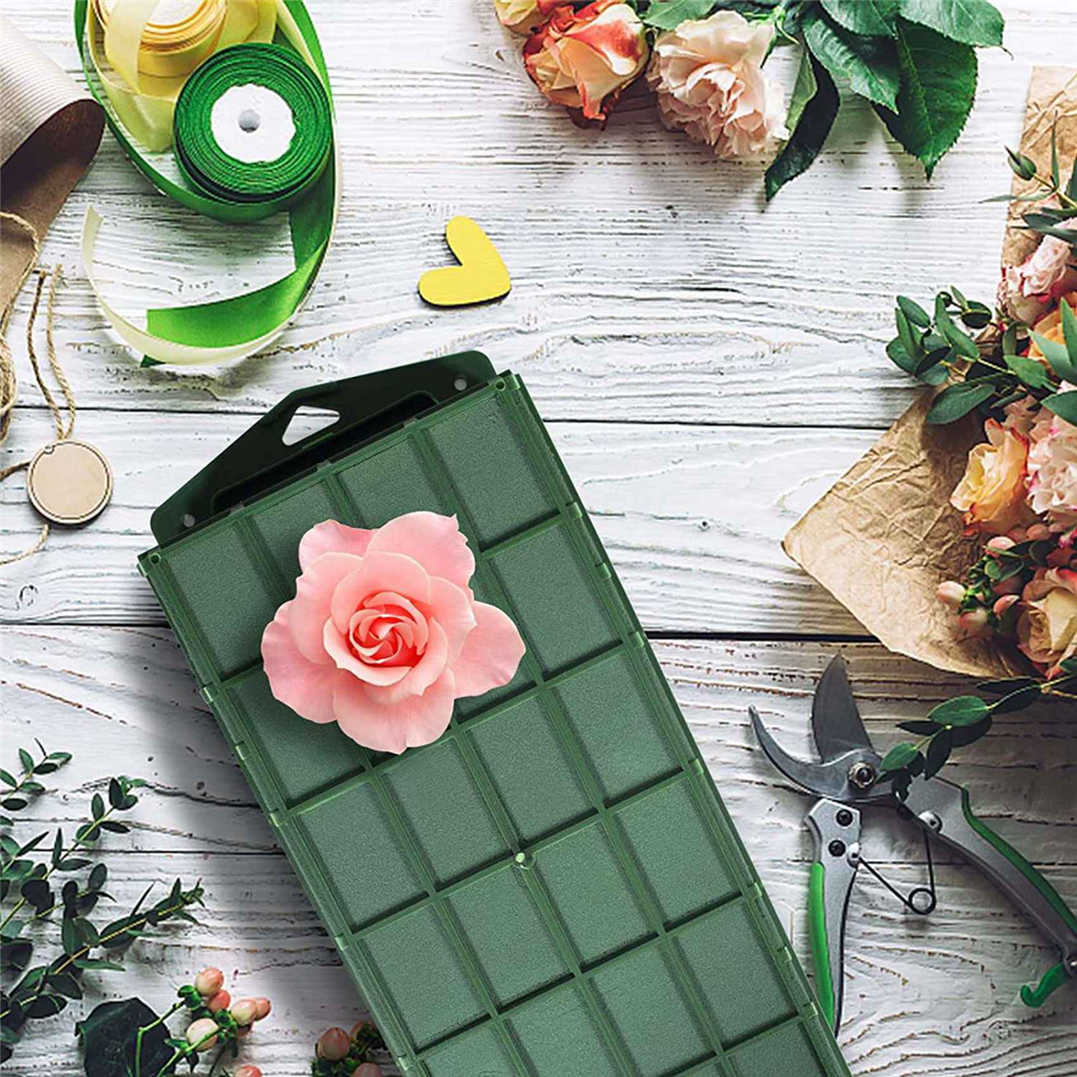 6 Pack Floral Foam Cage for Flower Arrangements Dry and Wet Fresh Florist